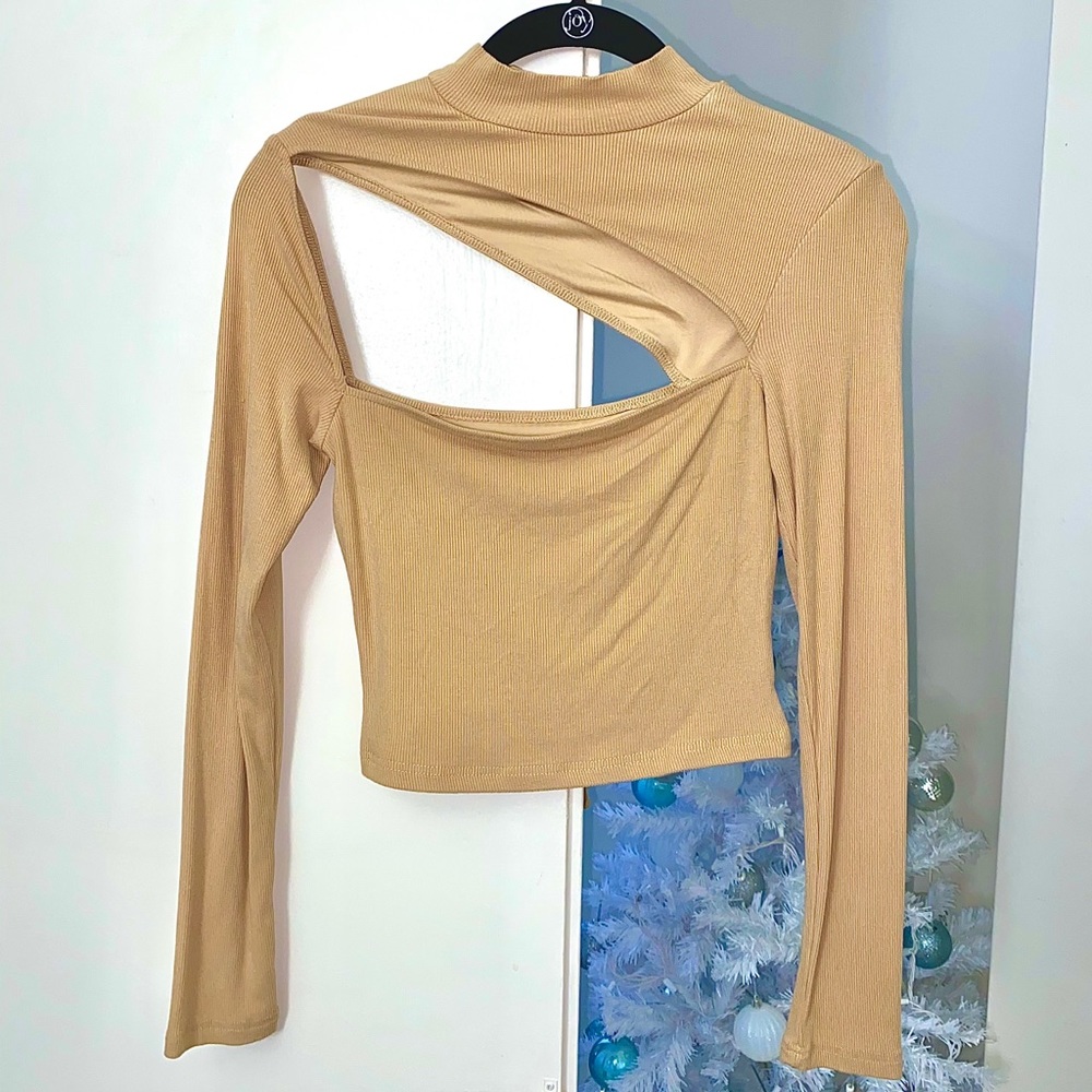 Tigermist Tan Bambie Long Sleeve Top